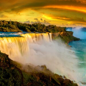 Niagara Falls Sunset