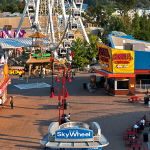 Carnival Courtyard Clifton Hill Niagara Falls