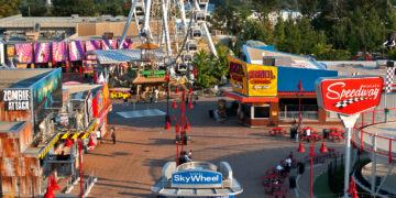 Carnival Courtyard Clifton Hill Niagara Falls