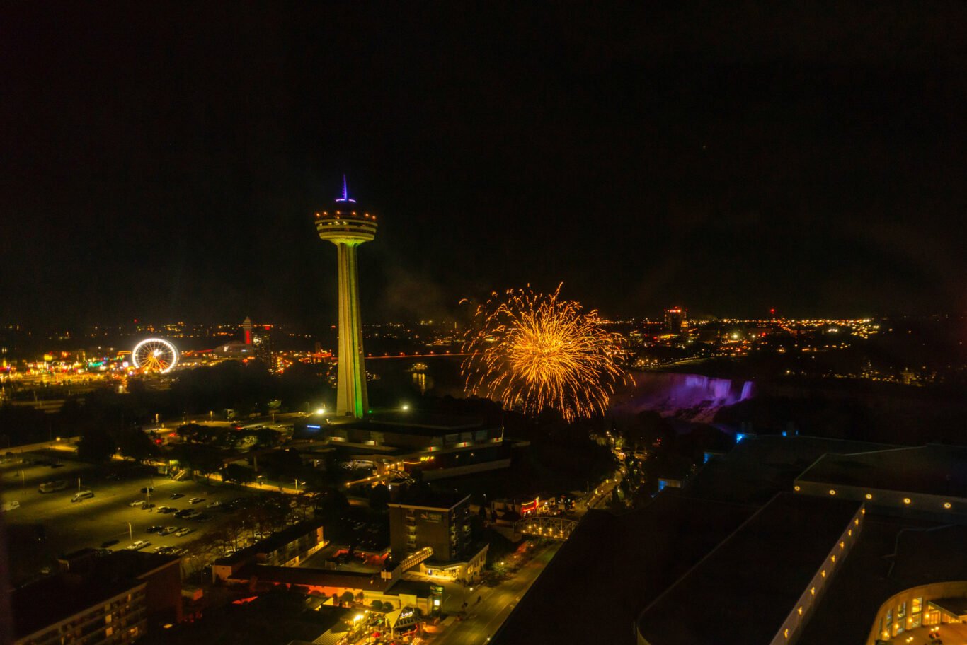 Feux d'artifice de Skylon