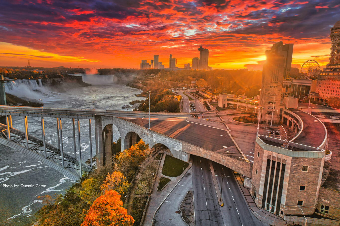 Niagara Falls Sunset