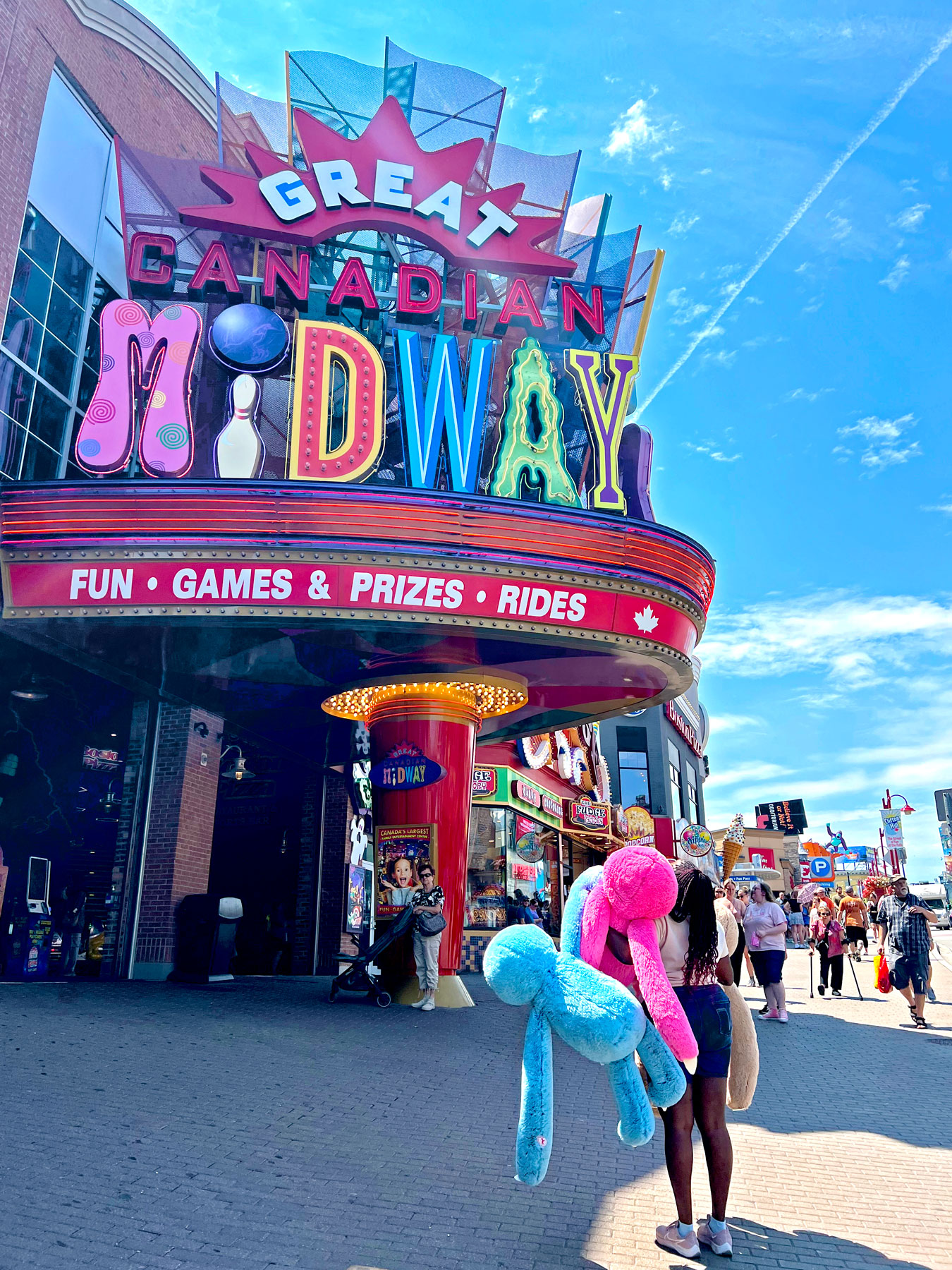 midway exterior mid day