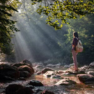 A woman explores new, magical, and fantastic places around the Niagara Region
