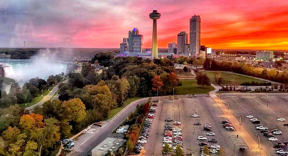 Parking Sunset