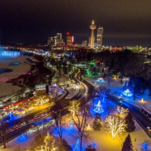 Winter Festival Of Lights aerial