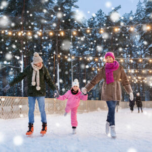 Ice Skating Niagara Falls