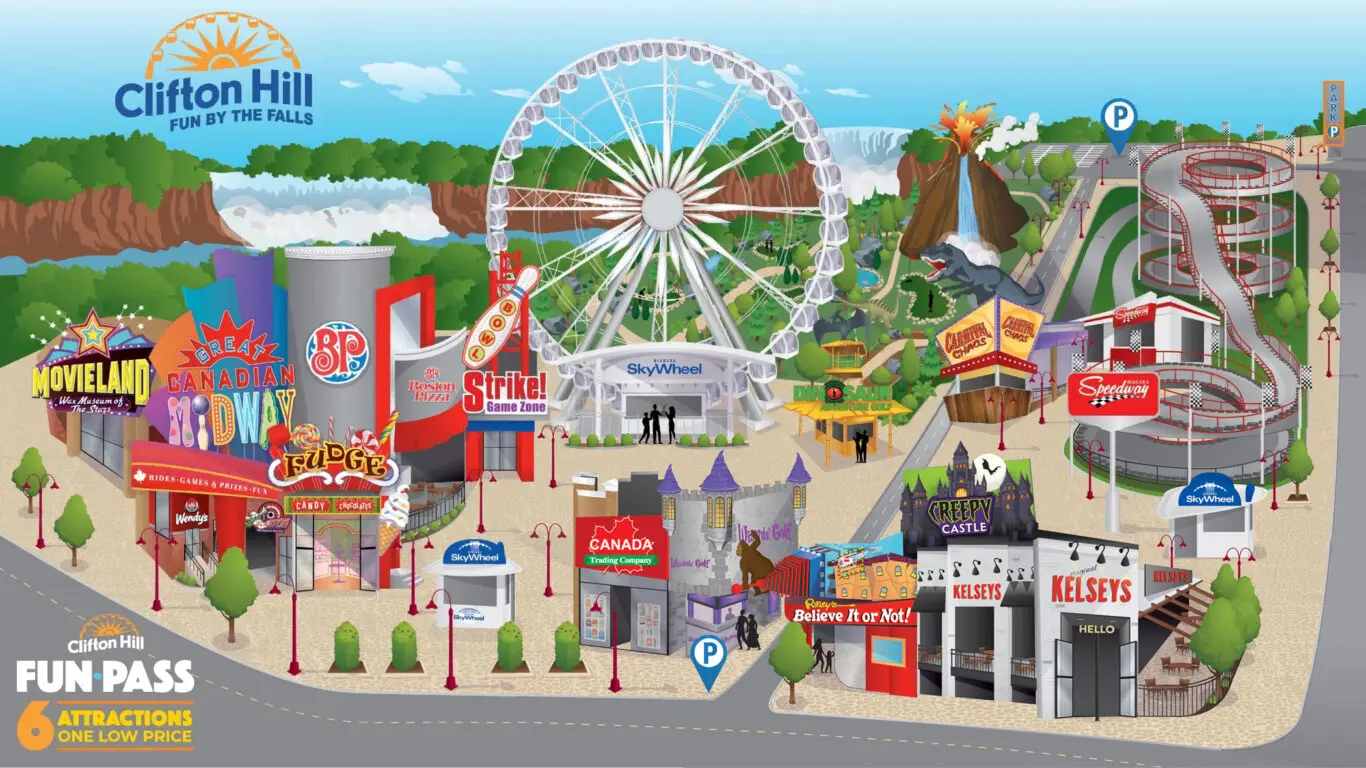 Niagara Falls Fun Map