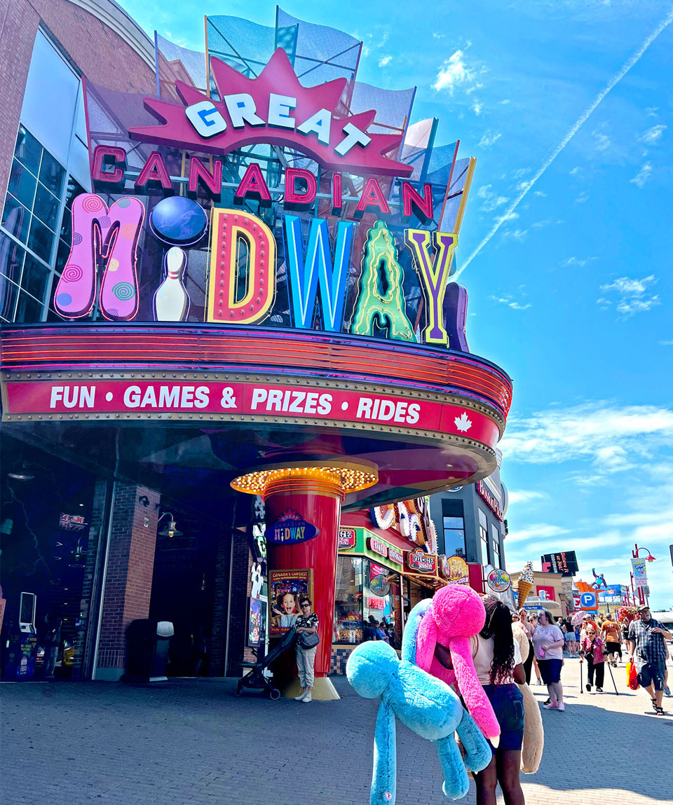 midway exterior mid day