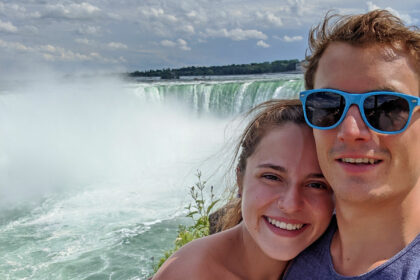 Couple Selfie Niagara Falls