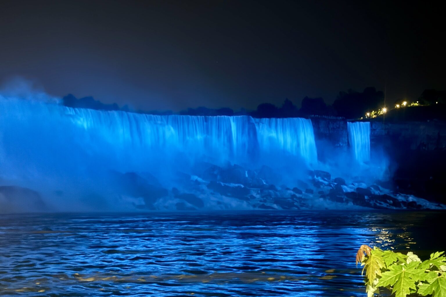 This Friday and Saturday, Niagara Falls will glow Blue