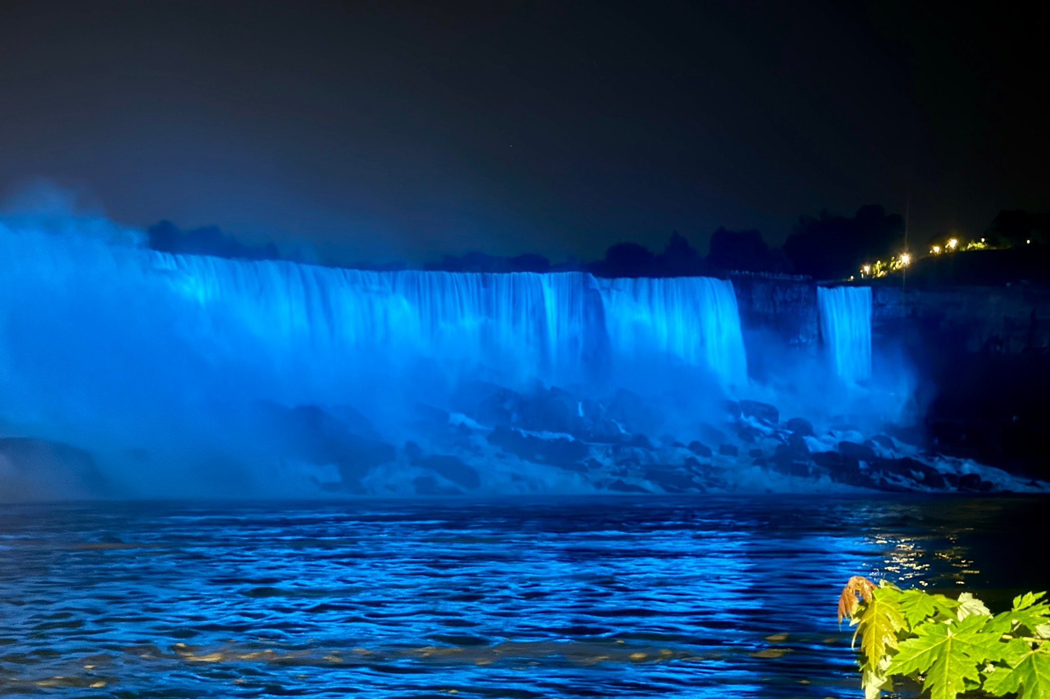 This Friday and Saturday, Niagara Falls will glow Blue