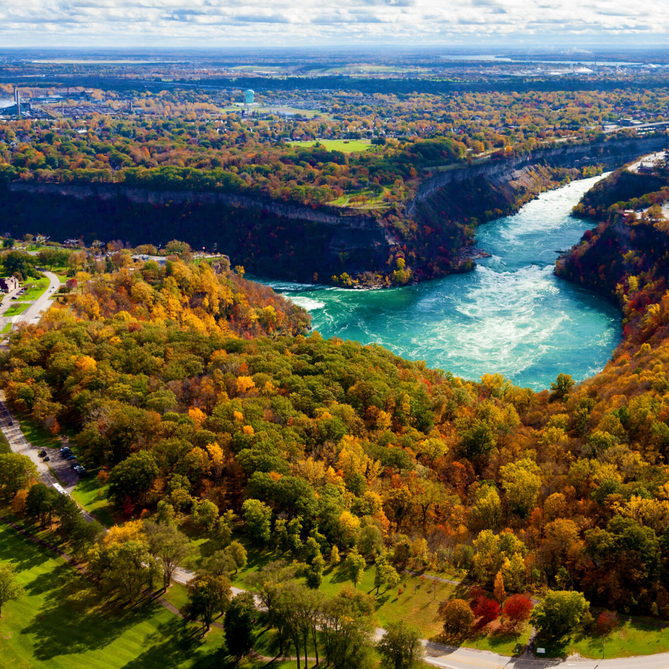 Niagara Gorge Fall Autumn