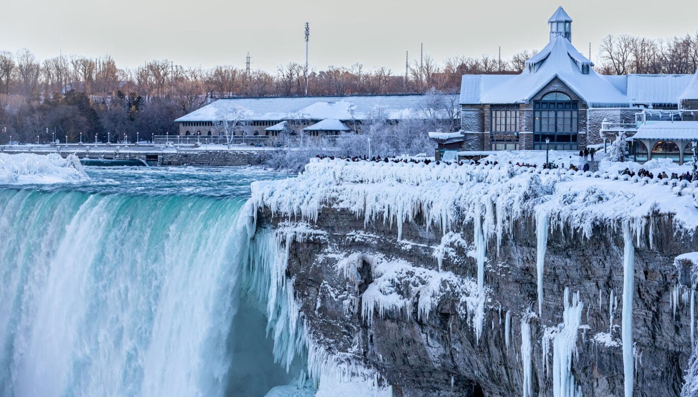 Table Rock Niagara Falls Winter