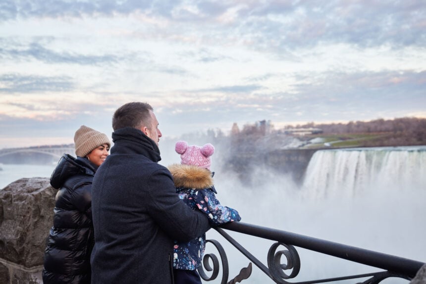 Niagara Falls Family Travel Winter
