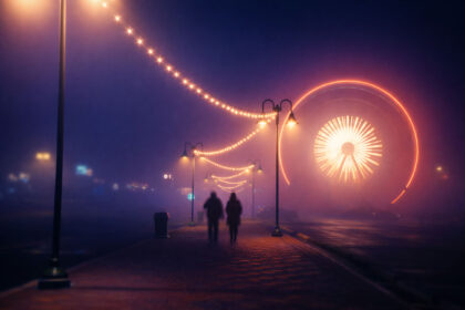 Niagara SkyWheel Fog Winter