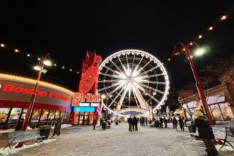 clifton hill niagara falls winter