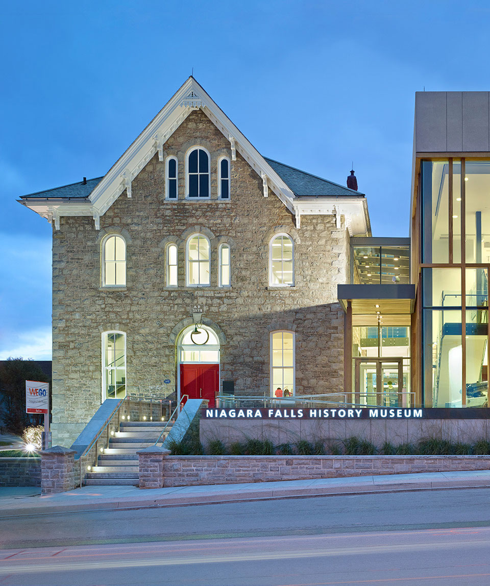 Niagara Falls History Museum exterior