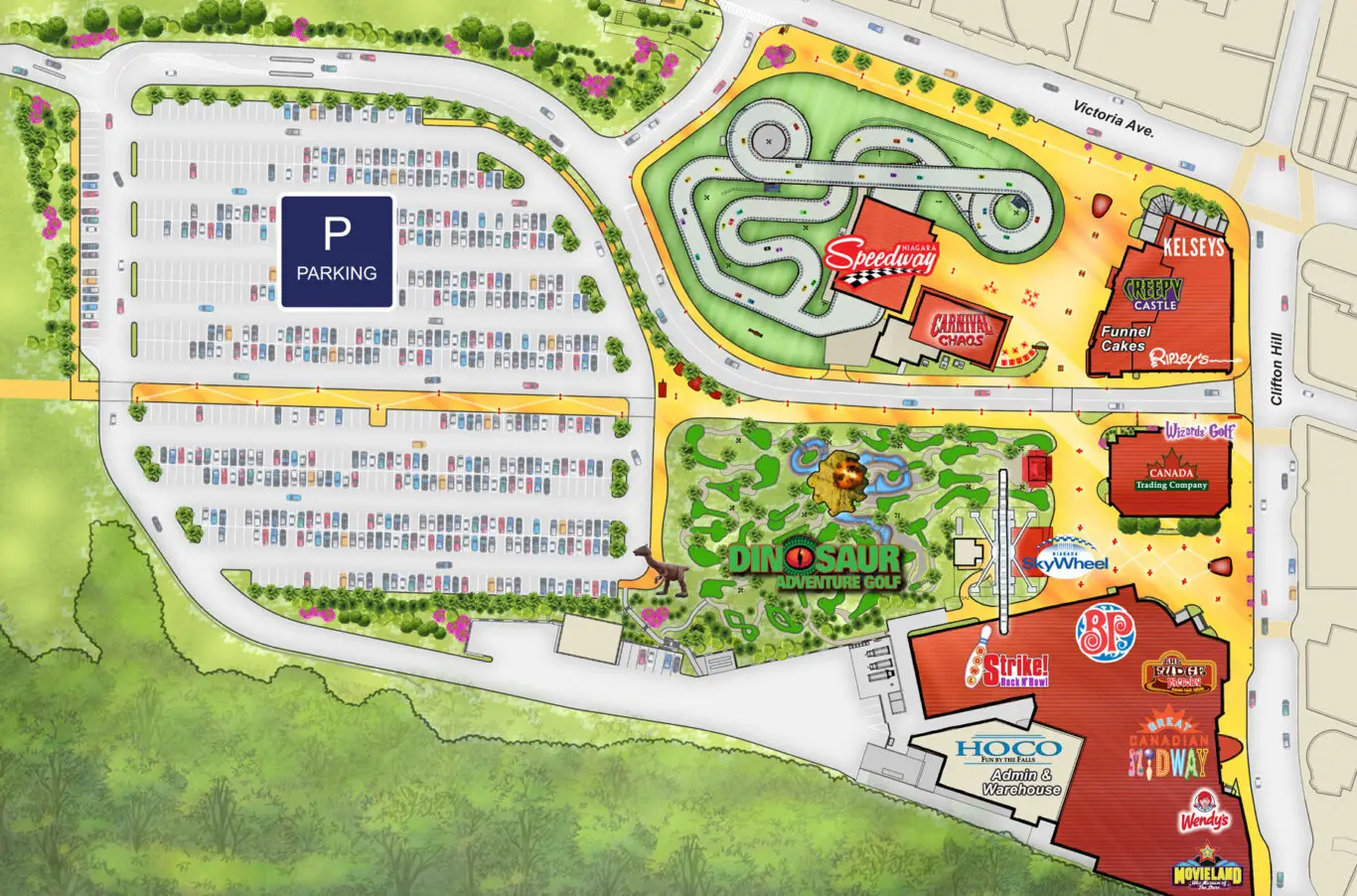 Clifton Hill Property Map