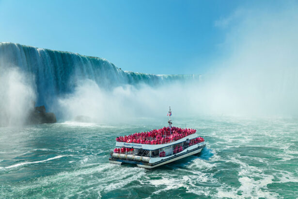 Niagara City Cruises in water