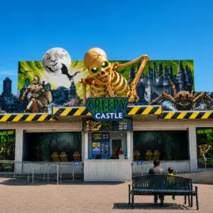 Creepy Castle Facade