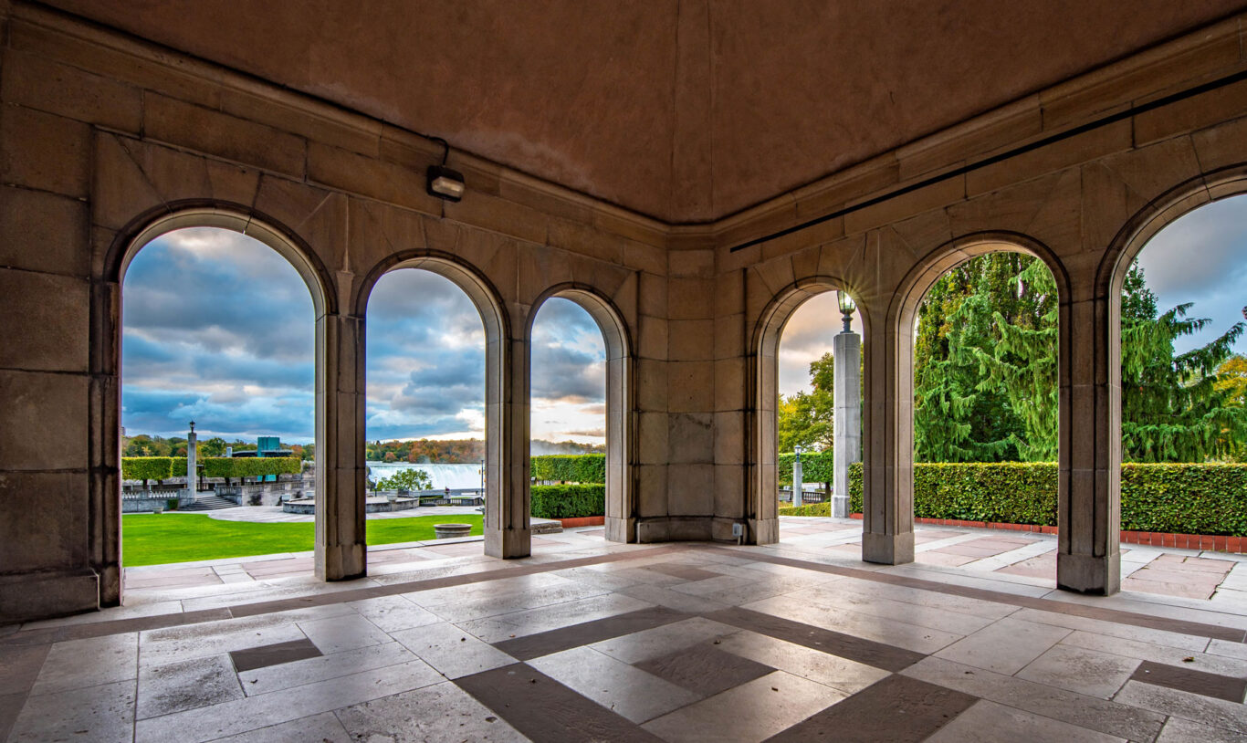 oakes garden niagara falls hall