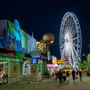 Clifton Hill at Night