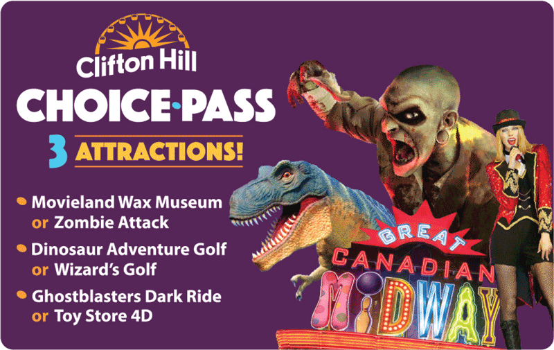 Choice Pass 3 Attraction
