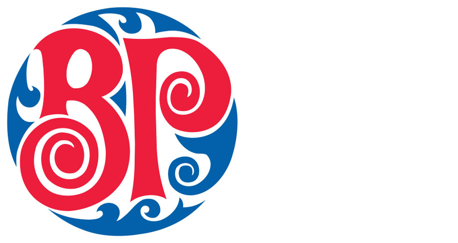 Boston Pizza logo white