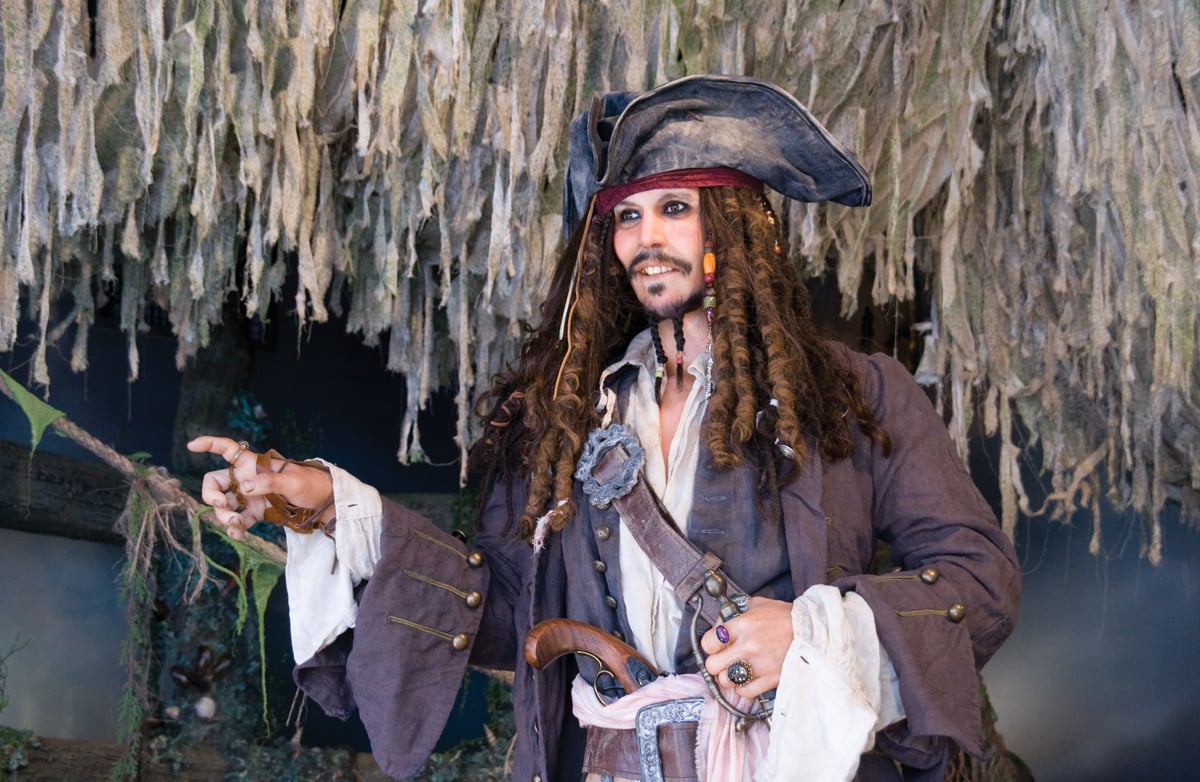 Pirates of the Caribbean Display At Movieland Wax Museum