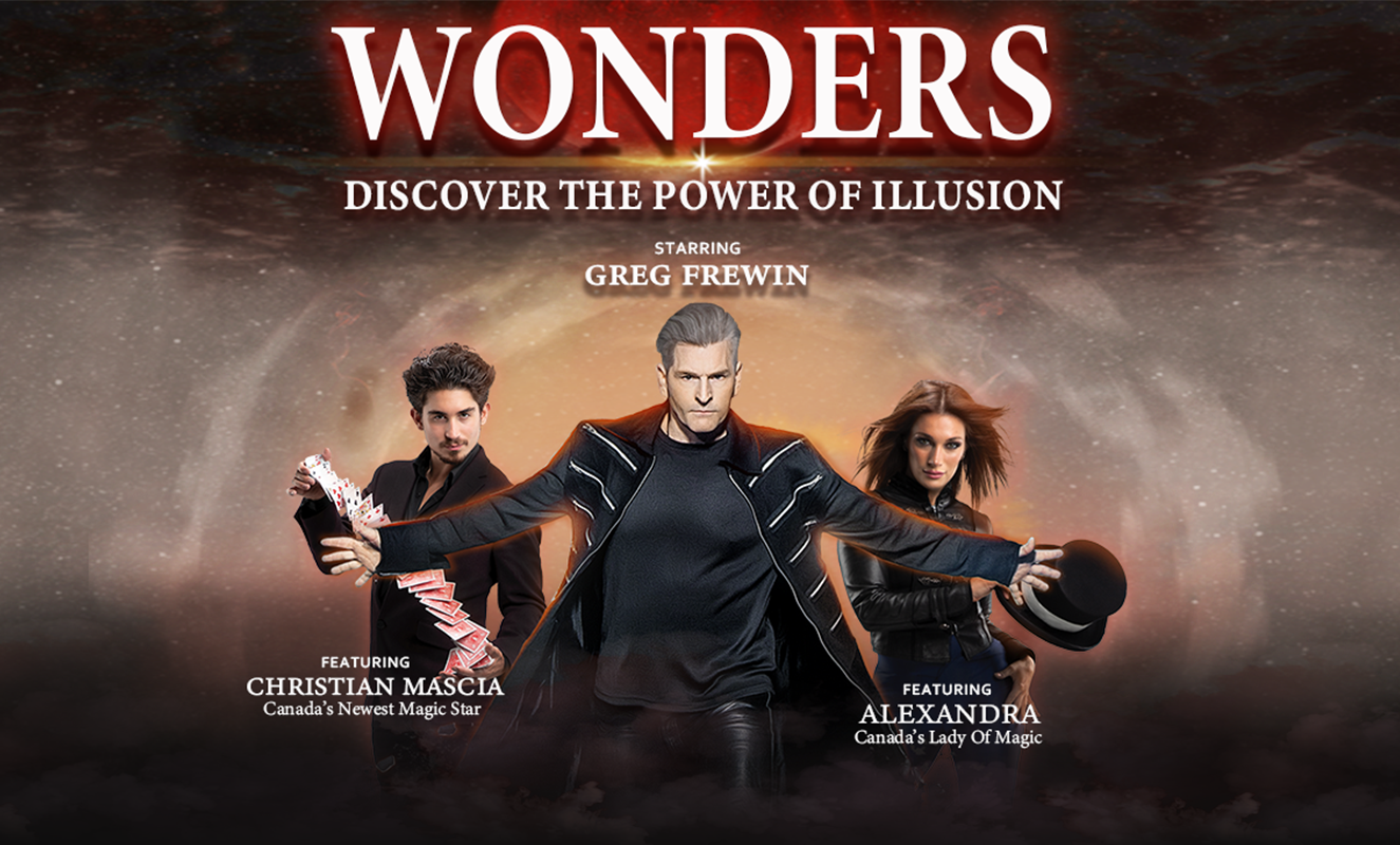 Greg Frewin Wonders Cover Page
