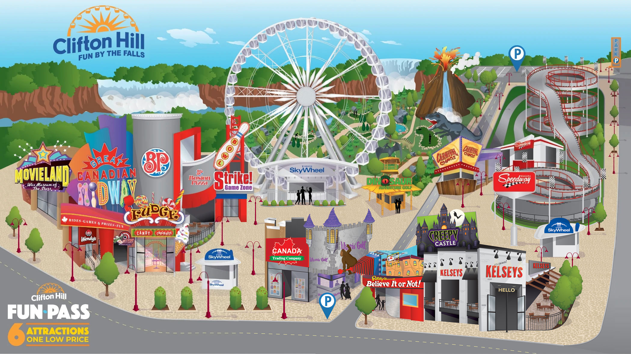 Clifton Hill Map Image