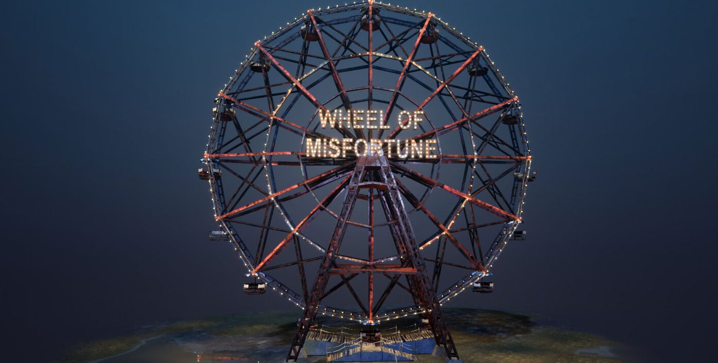 Carnival Chaos Wheel of Misfortune