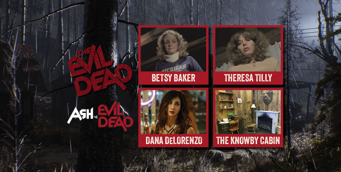 Evil Dead Massacre Characters at Frightmare in the Falls