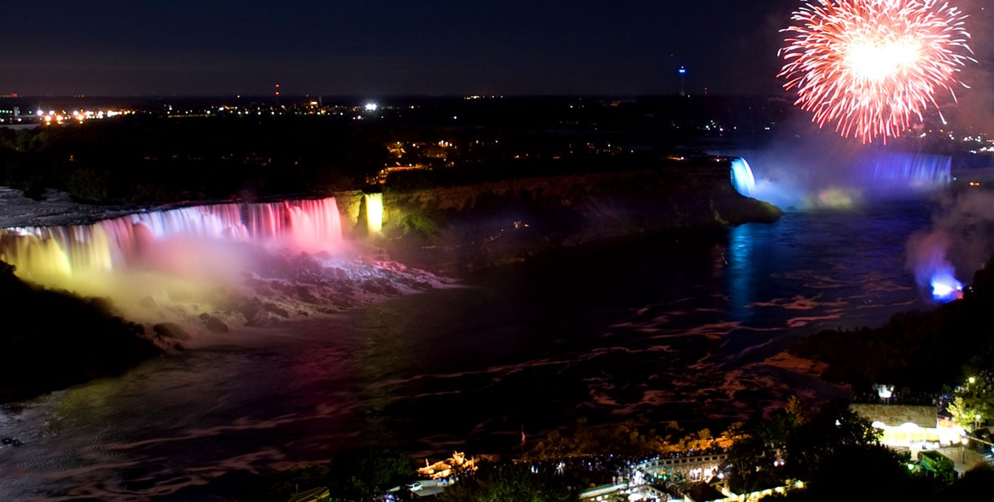 Niagara Falls Fireworks Clifton Hill Niagara Falls, Canada