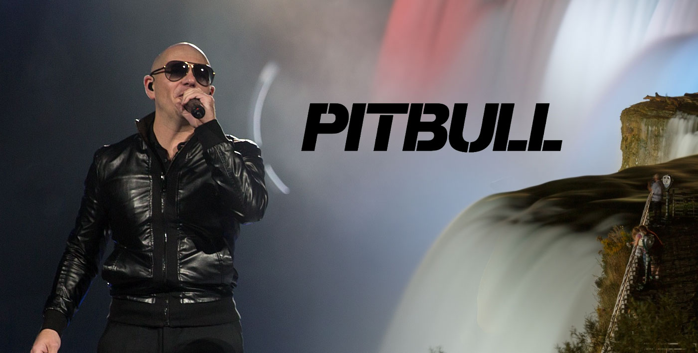 Pitbull Live in Niagara Falls Clifton Hill Niagara Falls, Canada