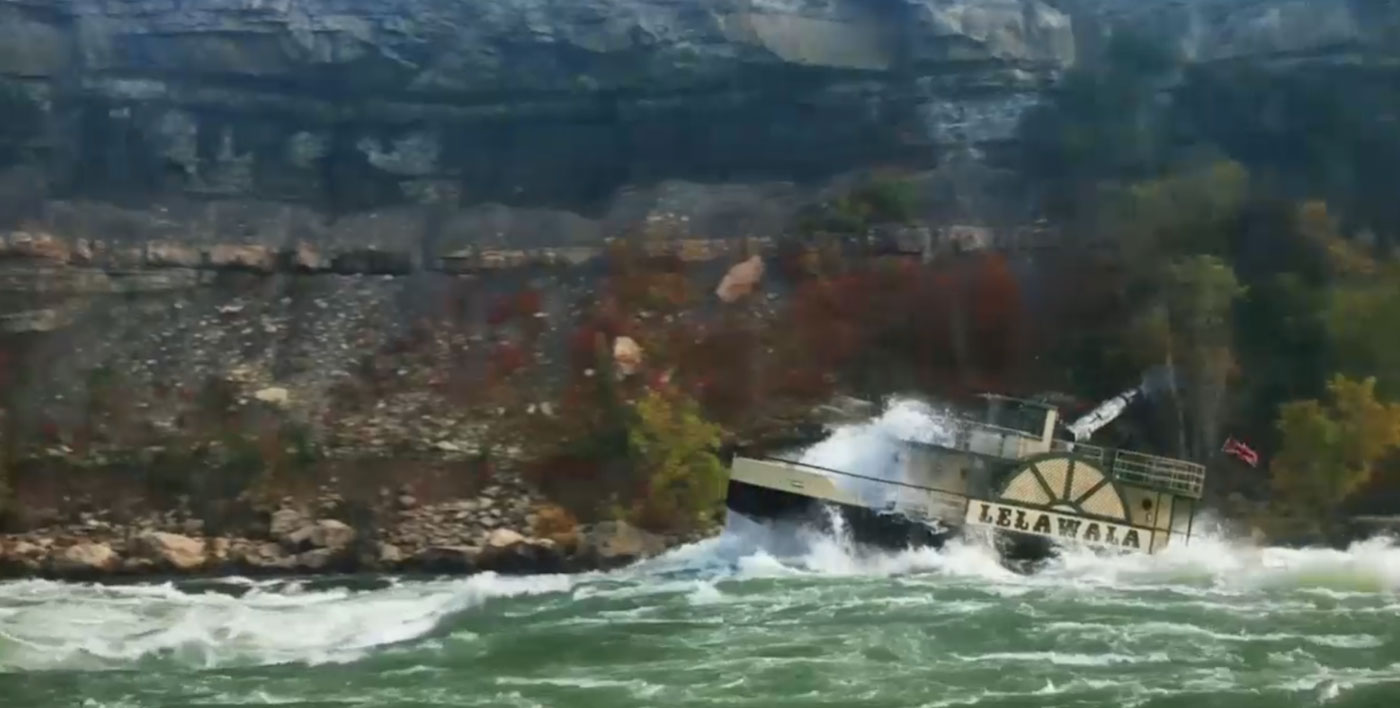 Niagara Movie Still boat Tour