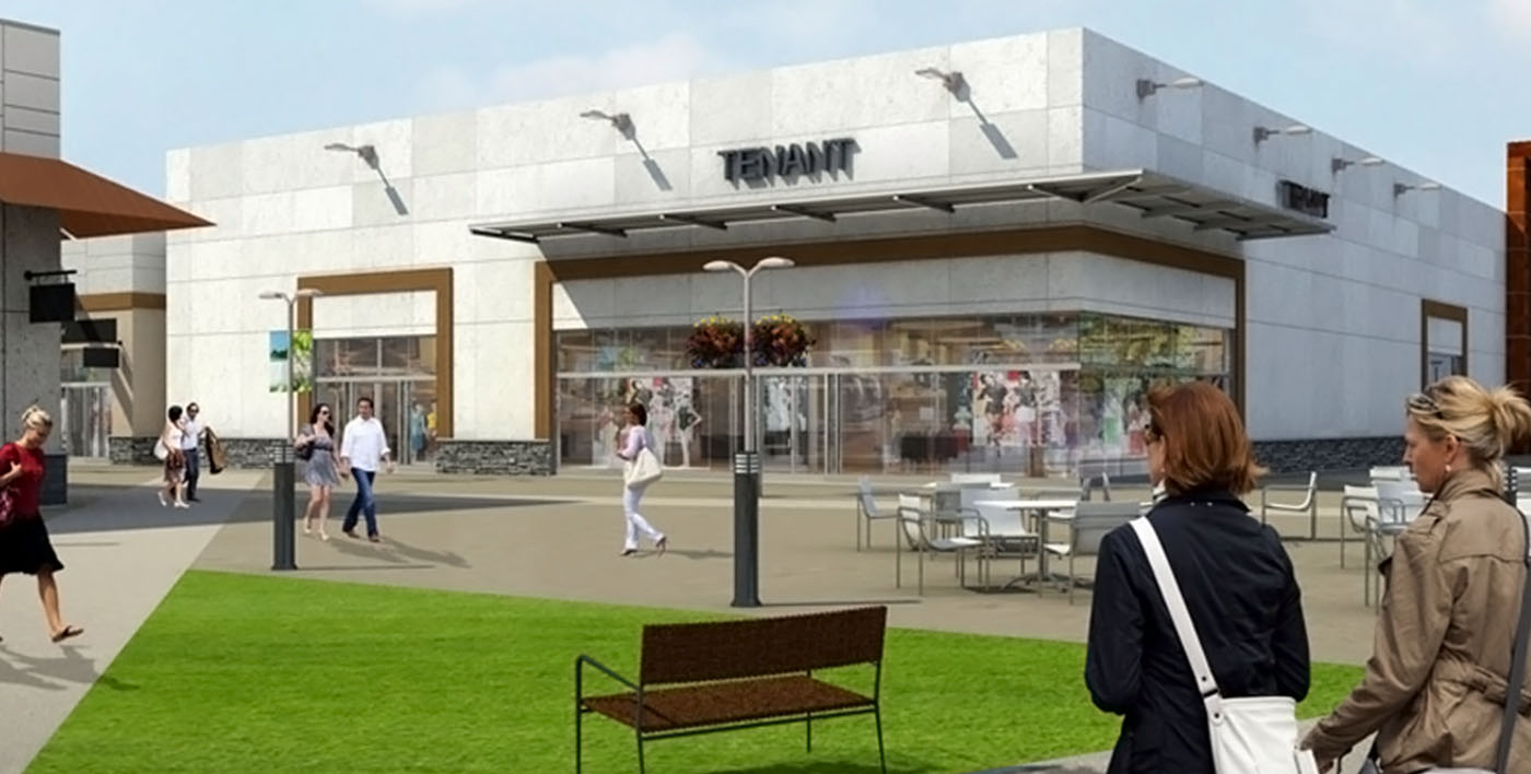 Outlet collection street view