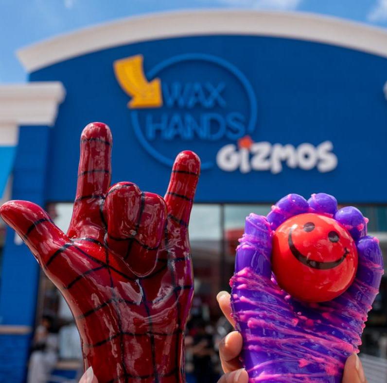 Gizmos wax Hands store hand models