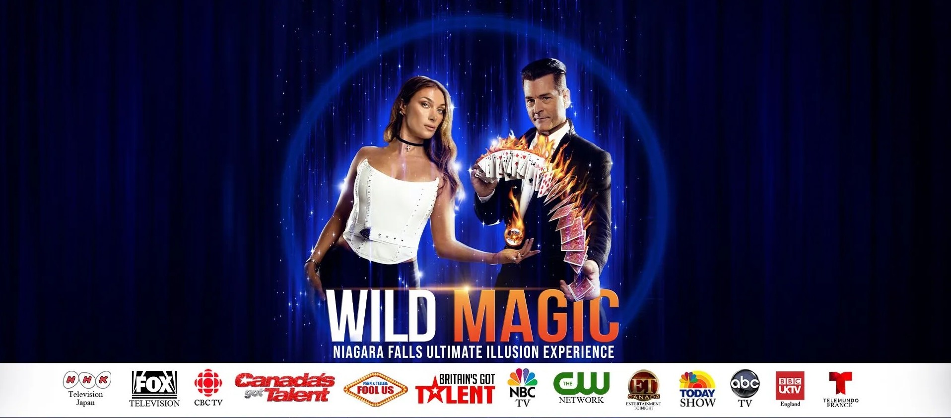 Wild Magic promo poster for Greg Frewin Theatre 