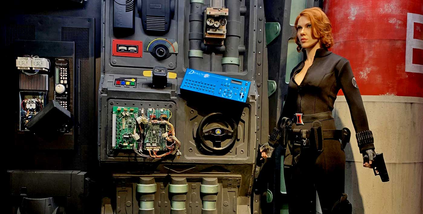 Black Widow Exhibit Movieland