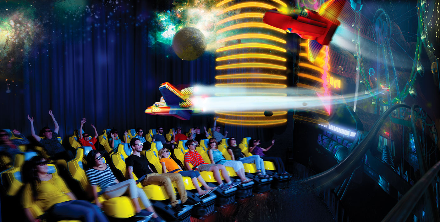 Cosmic Coaster XD Theatre 