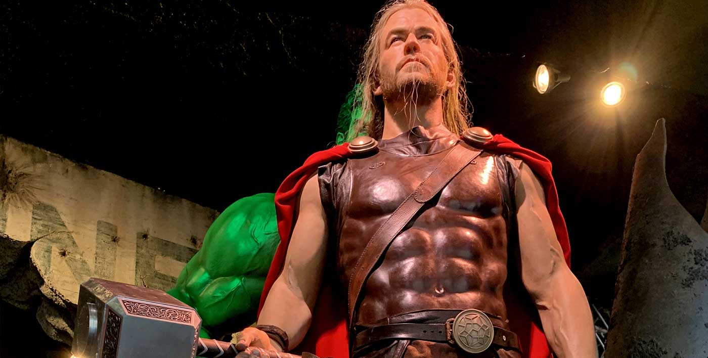 Thor Exhibit at Movieland