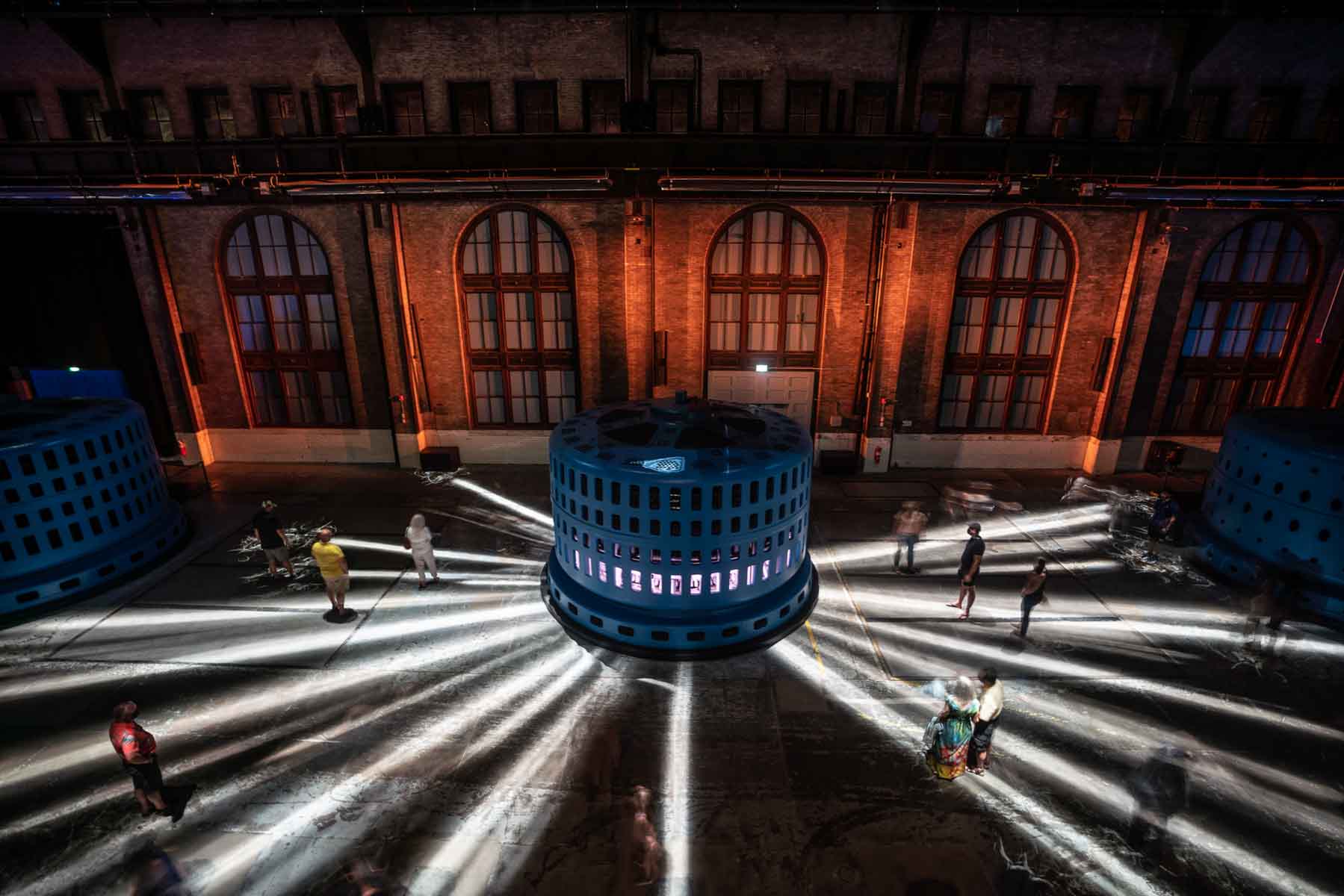 Niagara Parks Power Station at Night