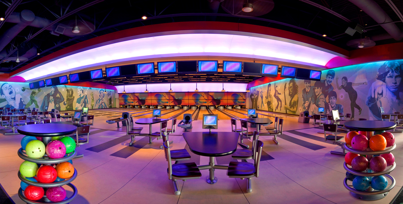 Panoramic of Strike Bowling