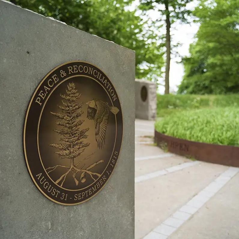 Peace and Reconciliation Plaque