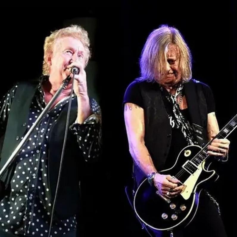 Duo on stage