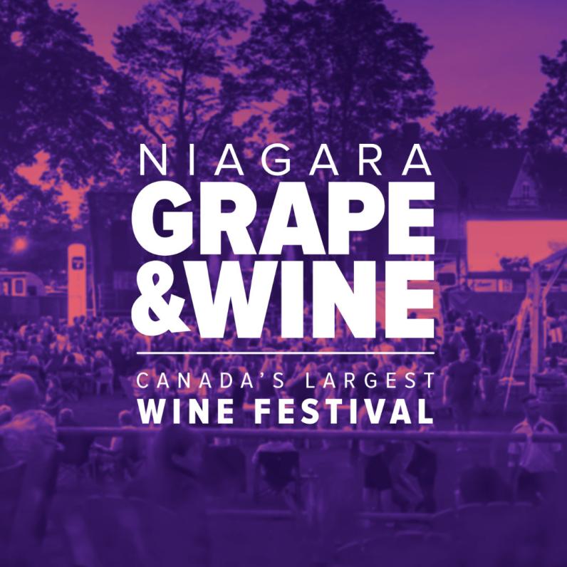 grape and wine promo poster