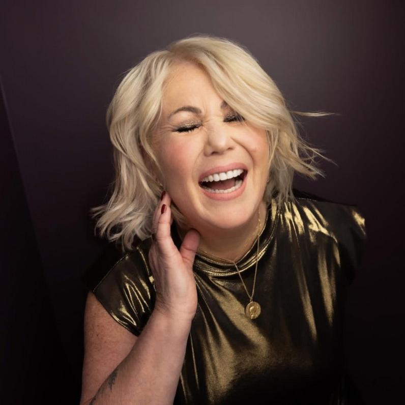 Jann Arden laughing
