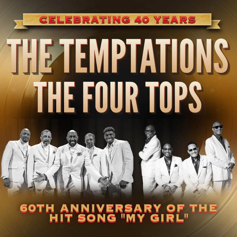 Temptations and Four Tops Promo Poster