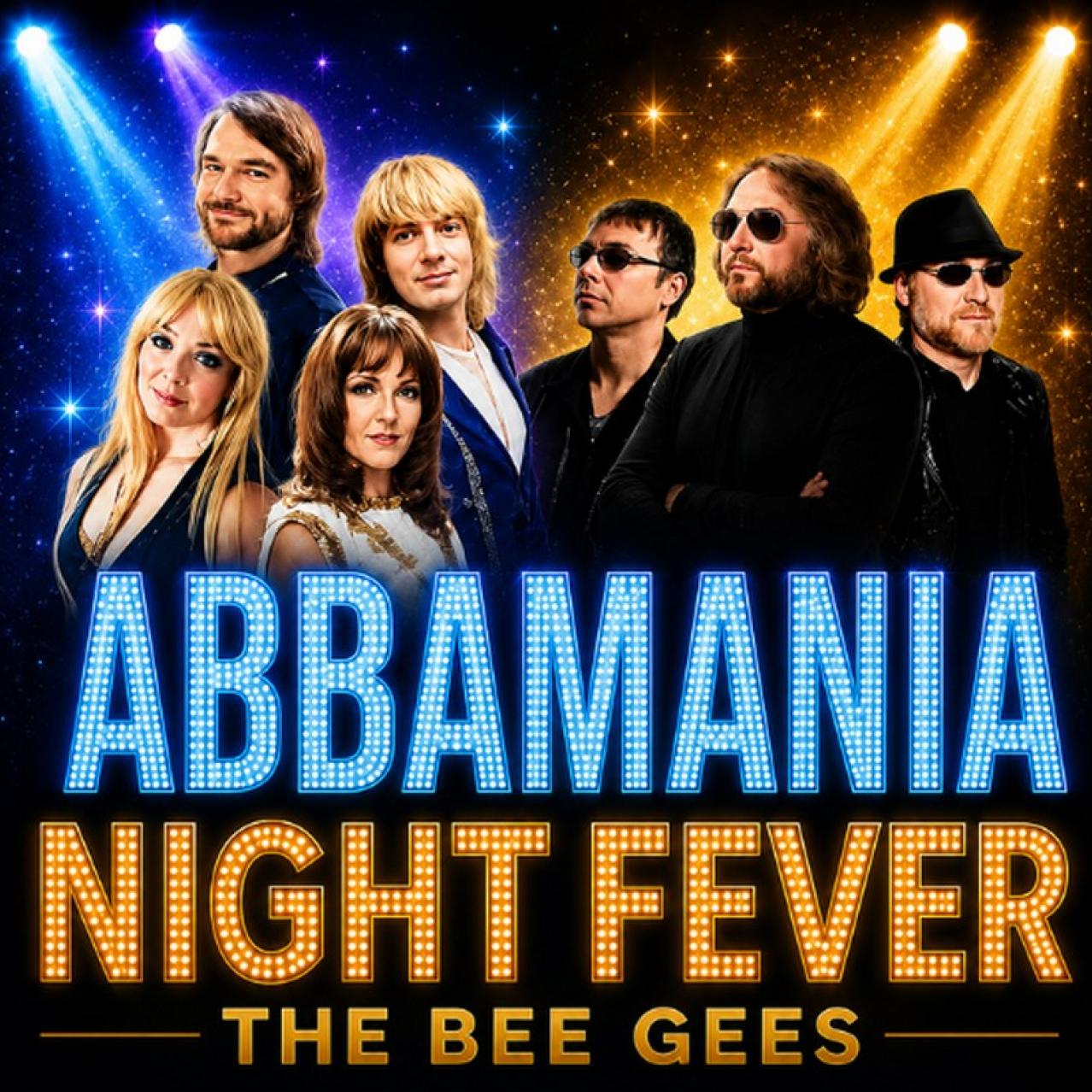 Abbamania and Night Fever Promo poster